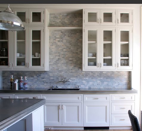 william hefner off white kitchen marble mosaic back splash bristol circle soapstone counters