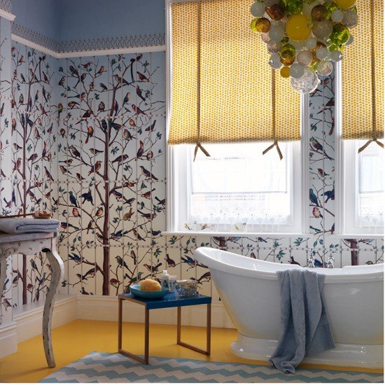 Bird-Mural-Bathroom-Homes-and-Gardens-Housetohome