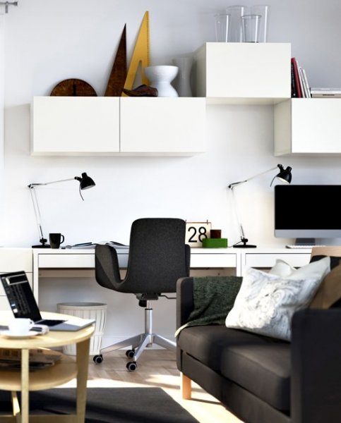 home-office-with-a-storage-in-a-living-room