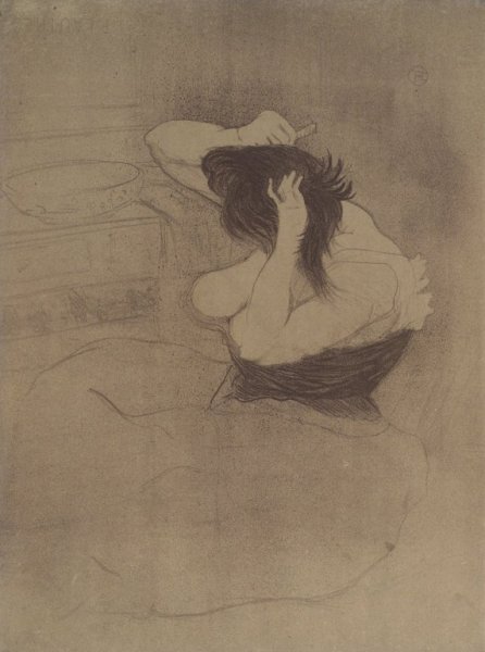 Brooklyn_Museum_-_Femme_Qui_Se_Peigne_from_Elles_-_Henri_de_Toulouse-Lautrec