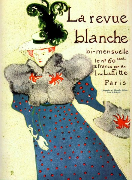 Lautrec_la_revue_blanche_(poster)_1895