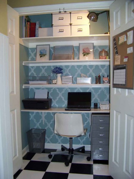 unique-decoration-blue-wardrobe-office-home