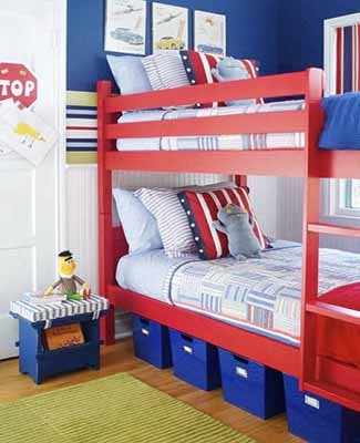 bunk-beds-kids-room-decor-blue-red