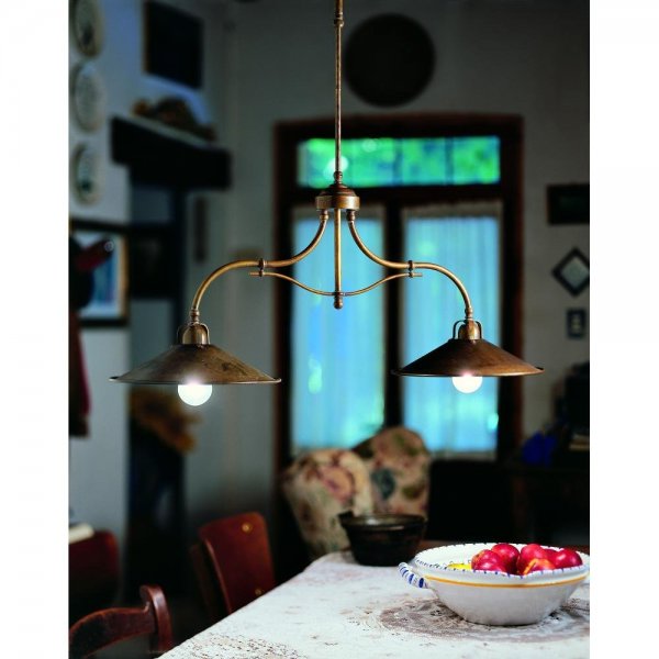 il fanale  203 10 OO ket izzos mennyezeti rez lampa csillar mediterran konyhai lampa allithato magassag asztal fole rusztikus